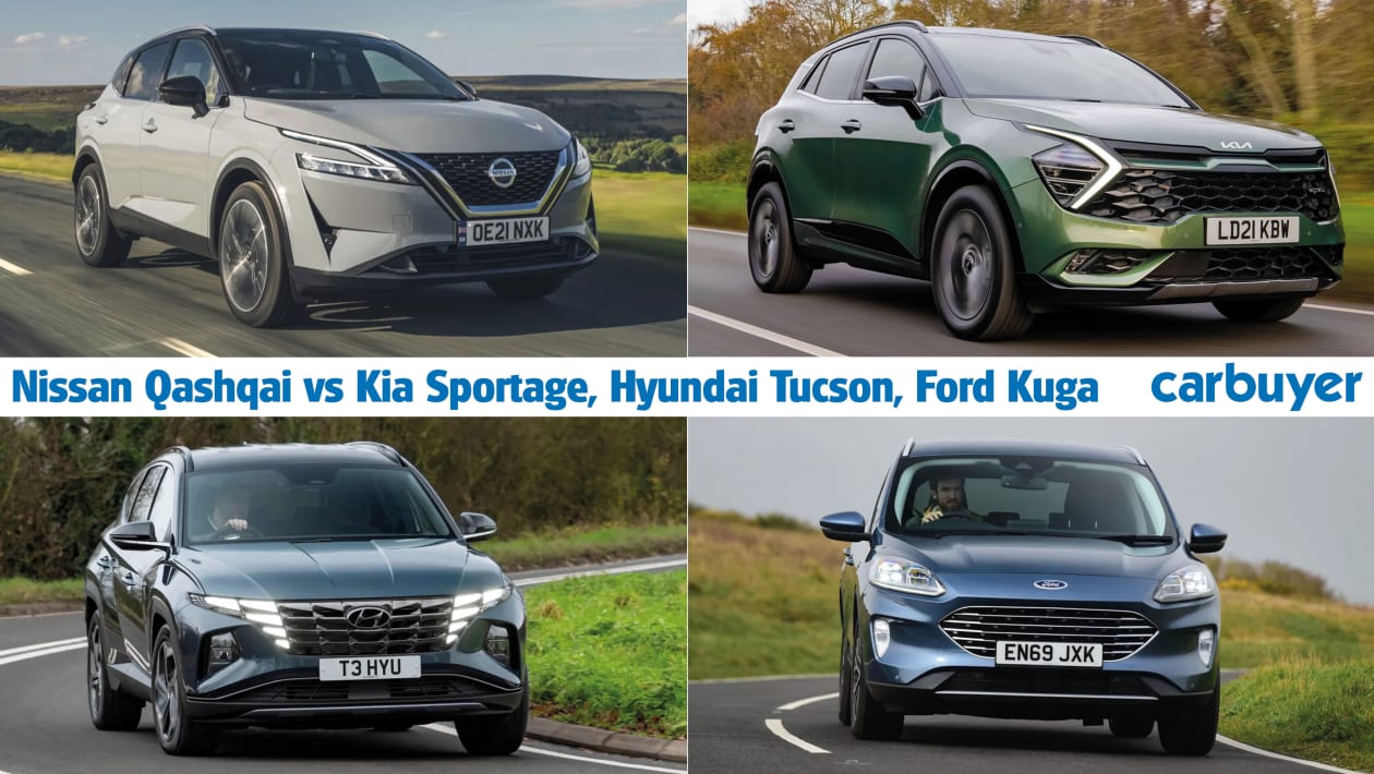 Ford Kuga vs Nissan Qashqai vs Seat Ateca Comfort and Practicality - изображение 4